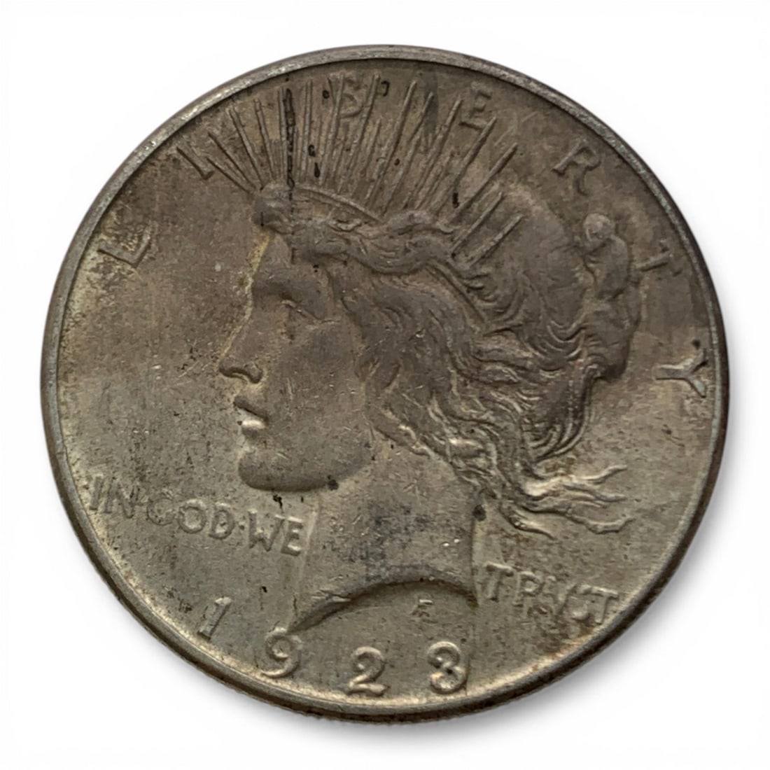1923 S Silver Peace Dollar: 90% Silver Content - United States Of America~ One Dollar