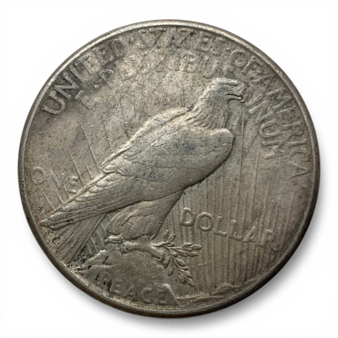 1923 S Silver Peace Dollar - 2