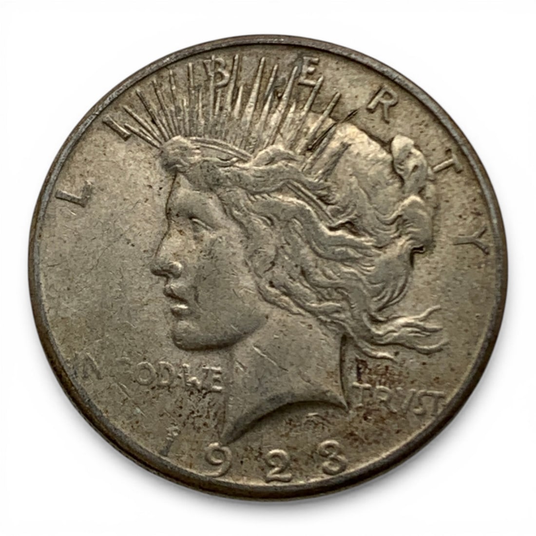 1923 S Silver Peace Dollar: 90% Silver Content - United States Of America~ One Dollar
