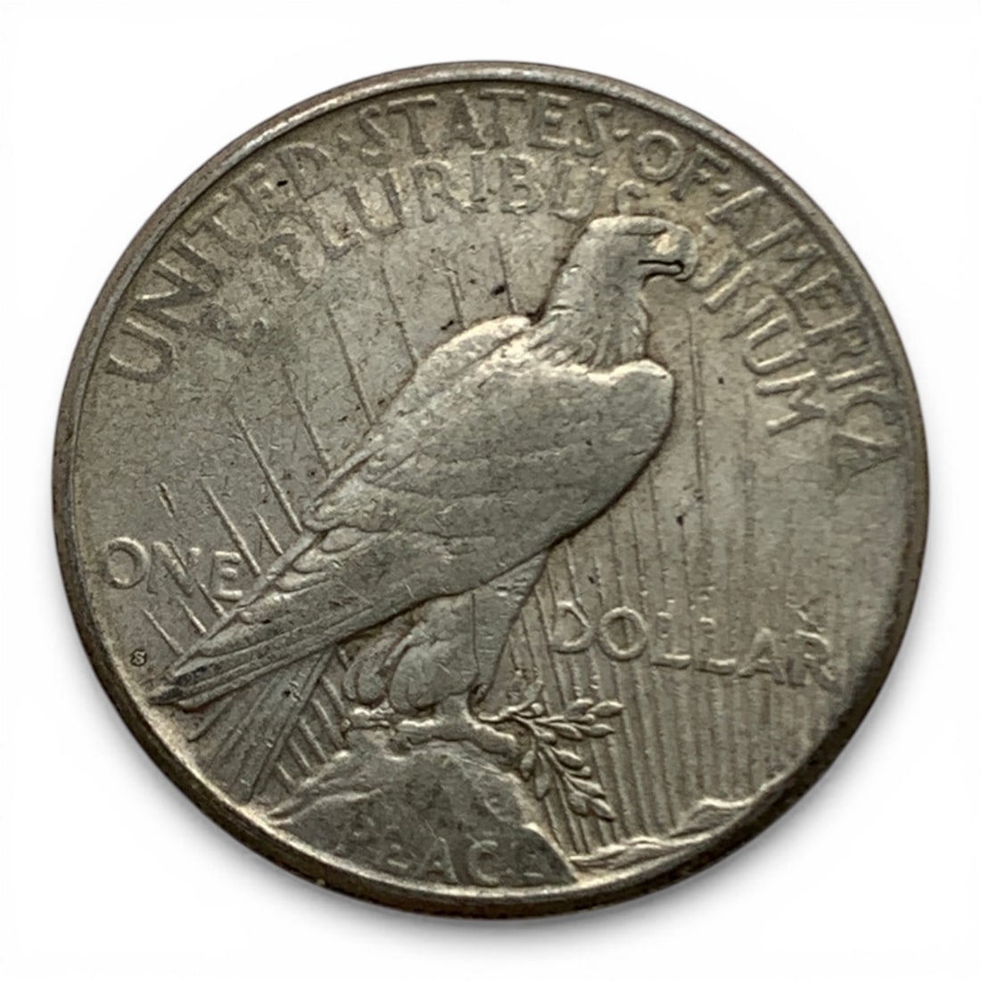 1923 S Silver Peace Dollar - 2