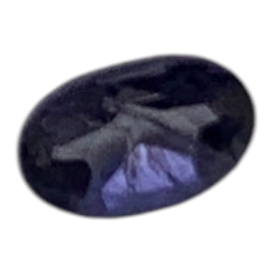 Faceted Purple Tourmaline Gemstone (1 of 2)