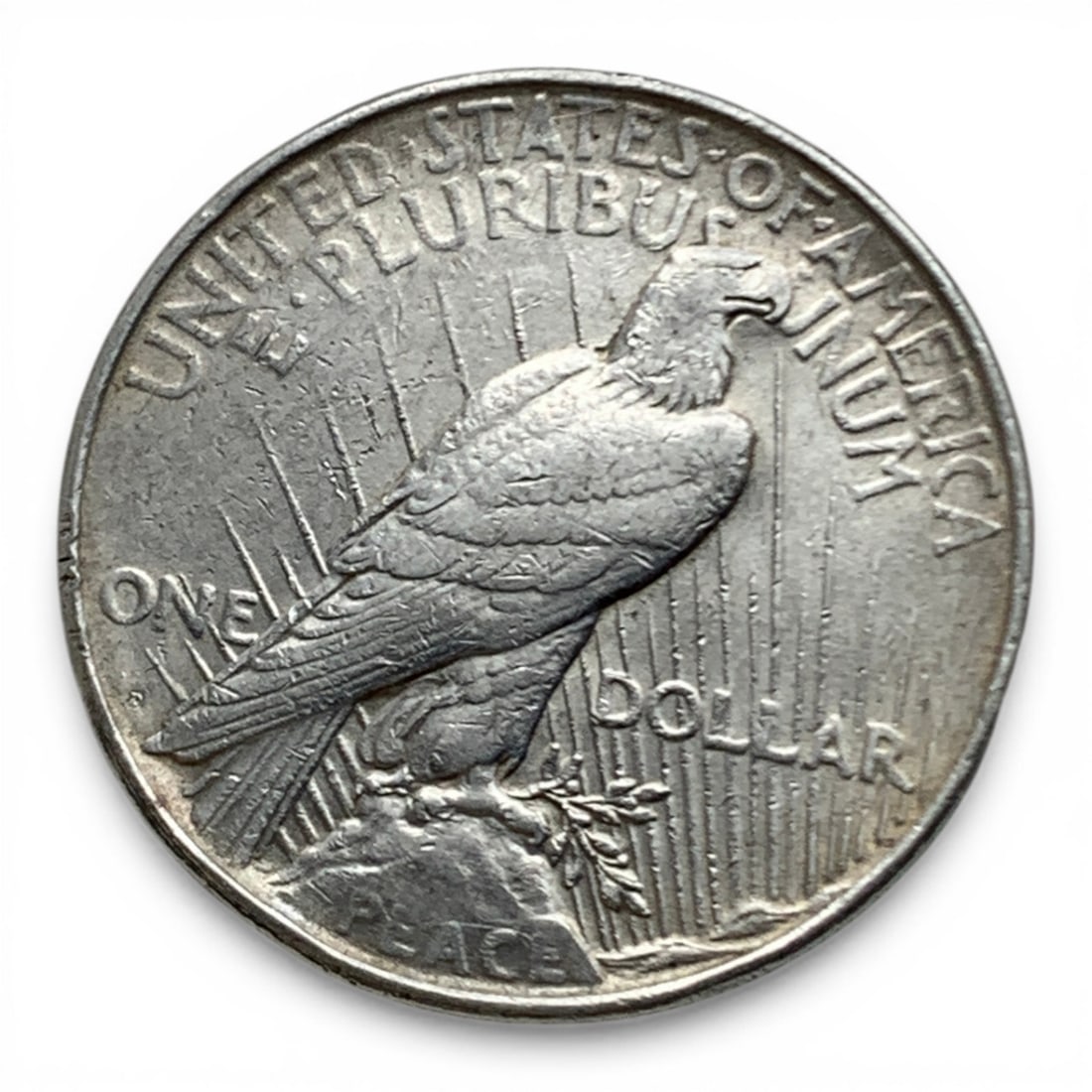 1923 D Silver Peace Dollar - 2