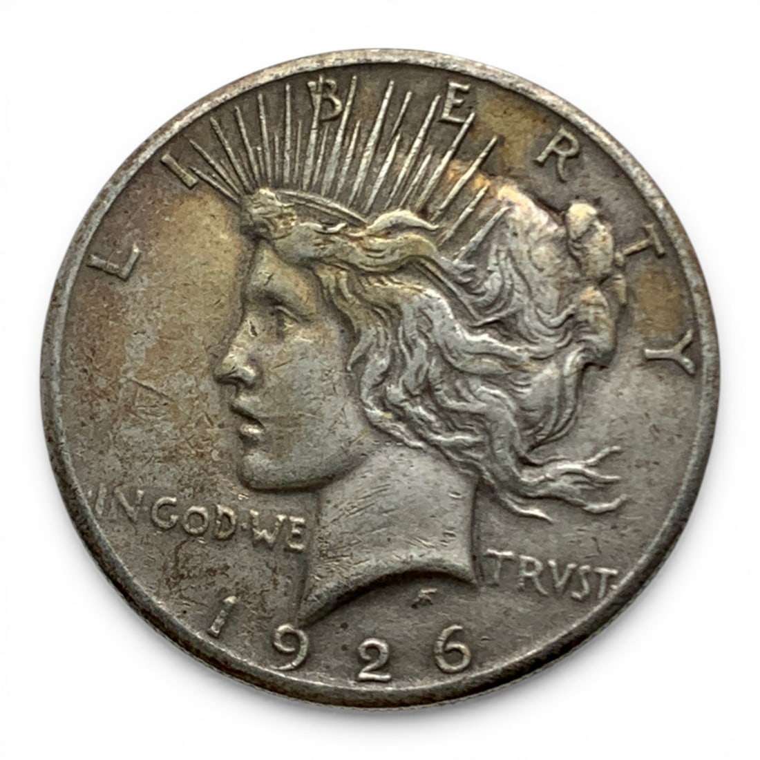 1926 Silver Peace Dollar: 90% Silver Content - United States Of America~ One Dollar