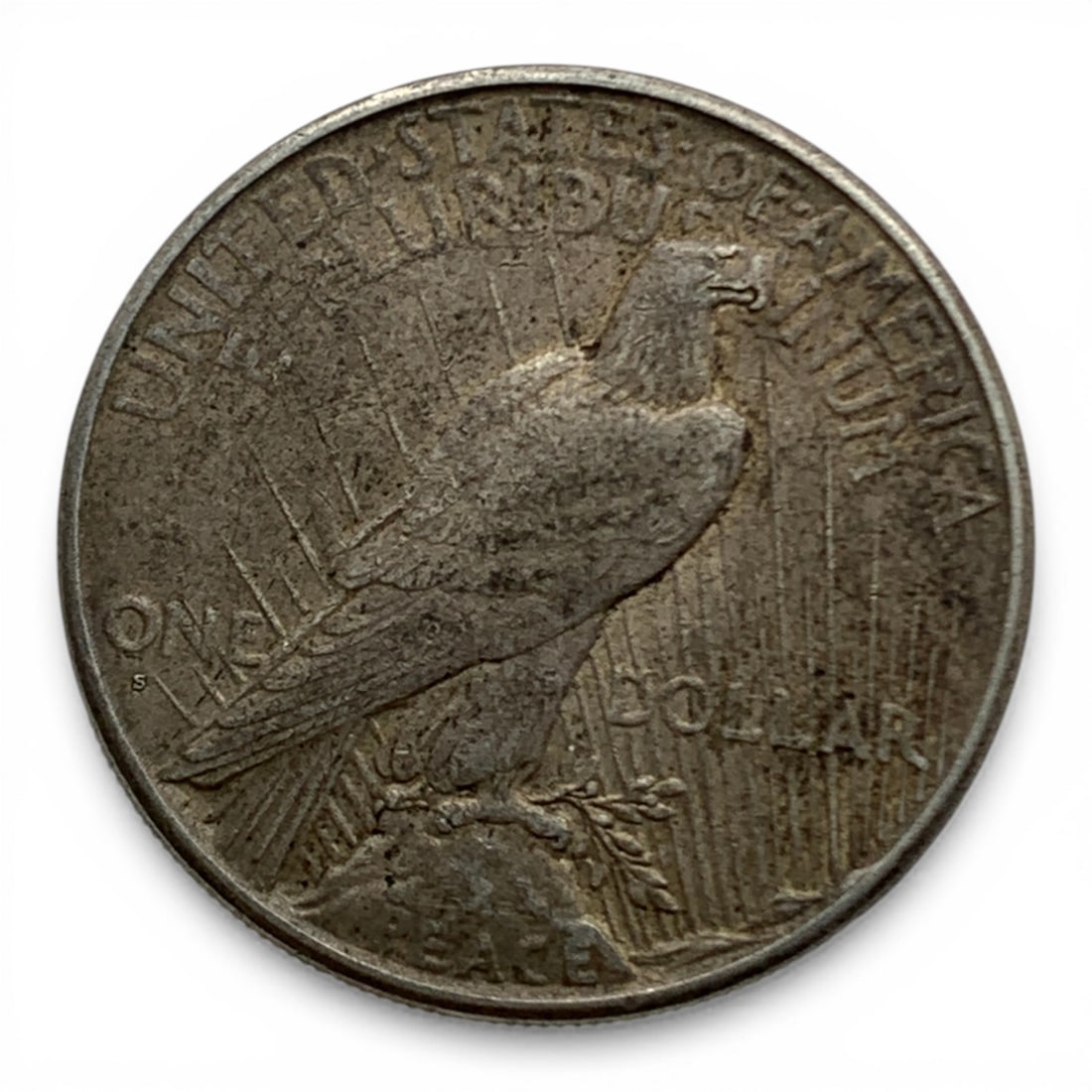 1926 S Silver Peace Dollar - 2