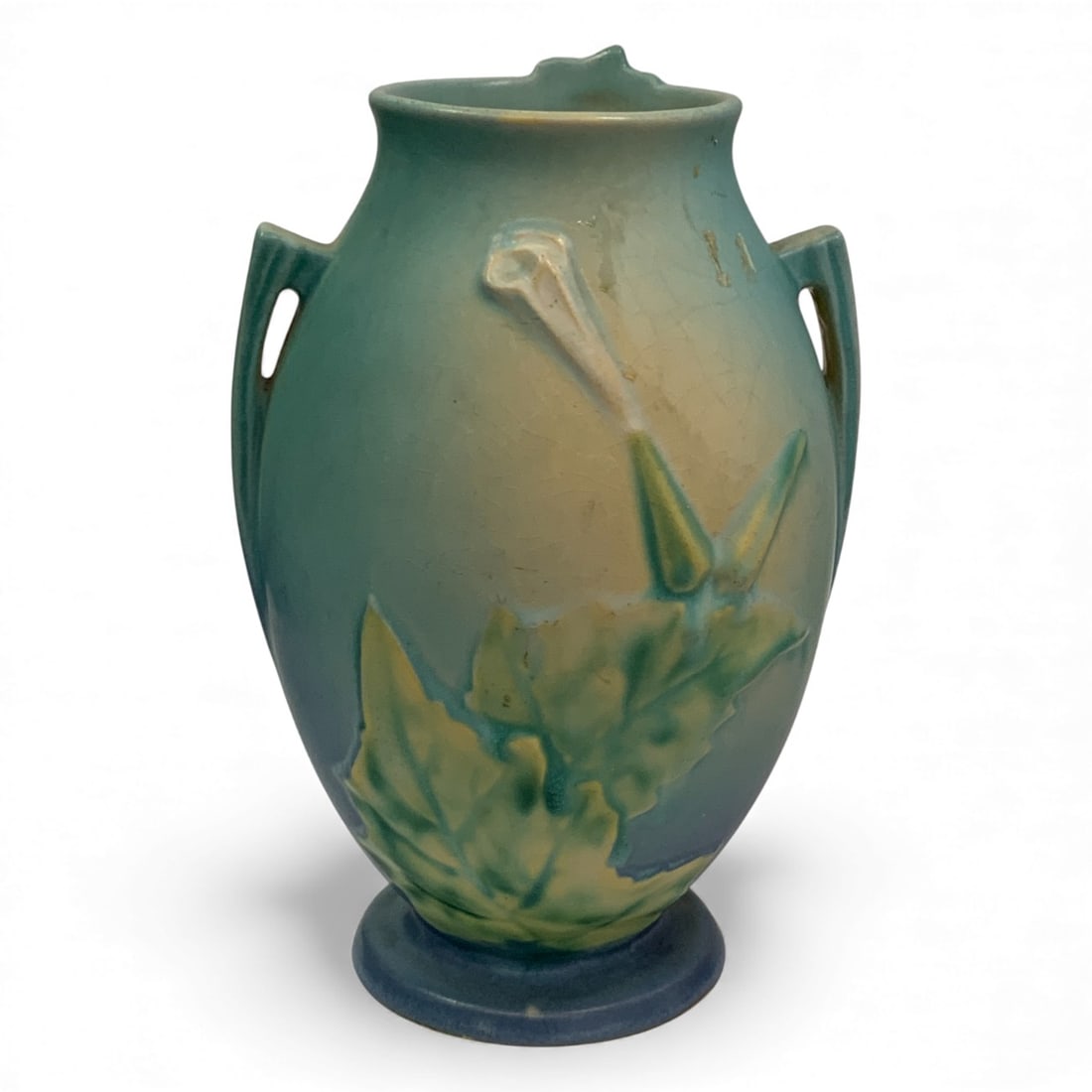 Roseville Pottery Thorn Apple Vase - 3