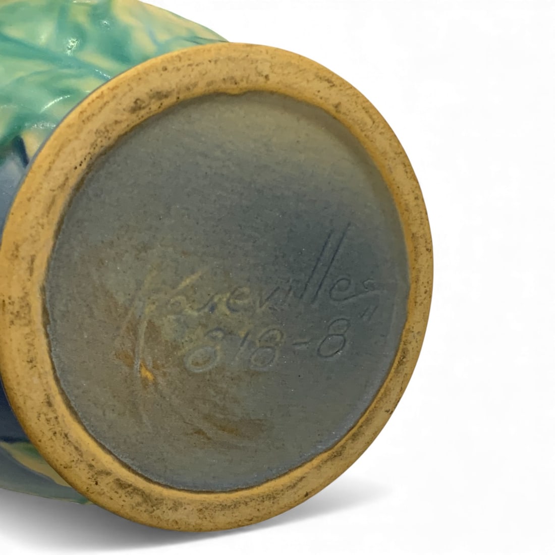 Roseville Pottery Thorn Apple Vase - 5