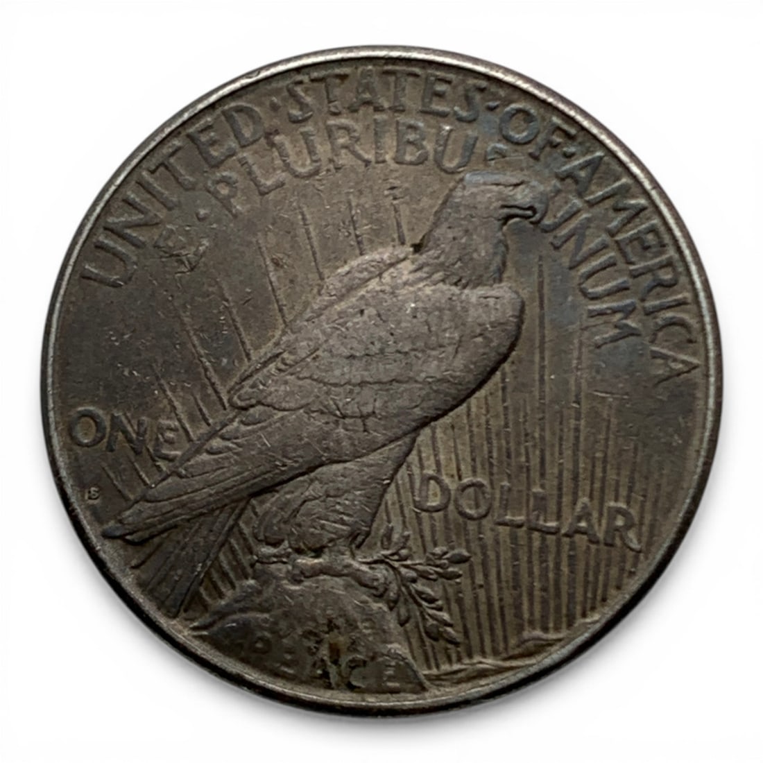 1928 S Silver Peace Dollar - 2