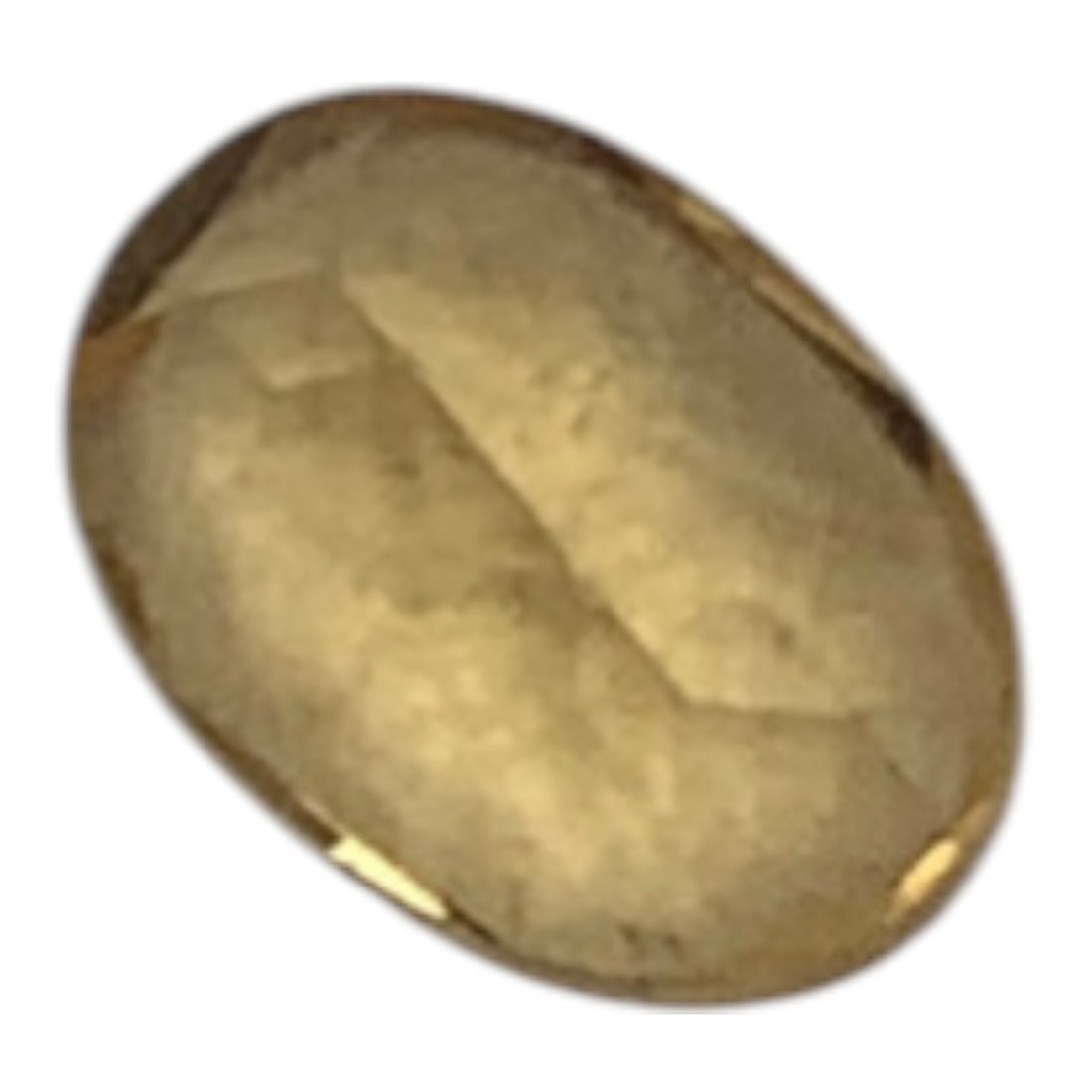 Faceted Yellow Citrine Gemstone - 2