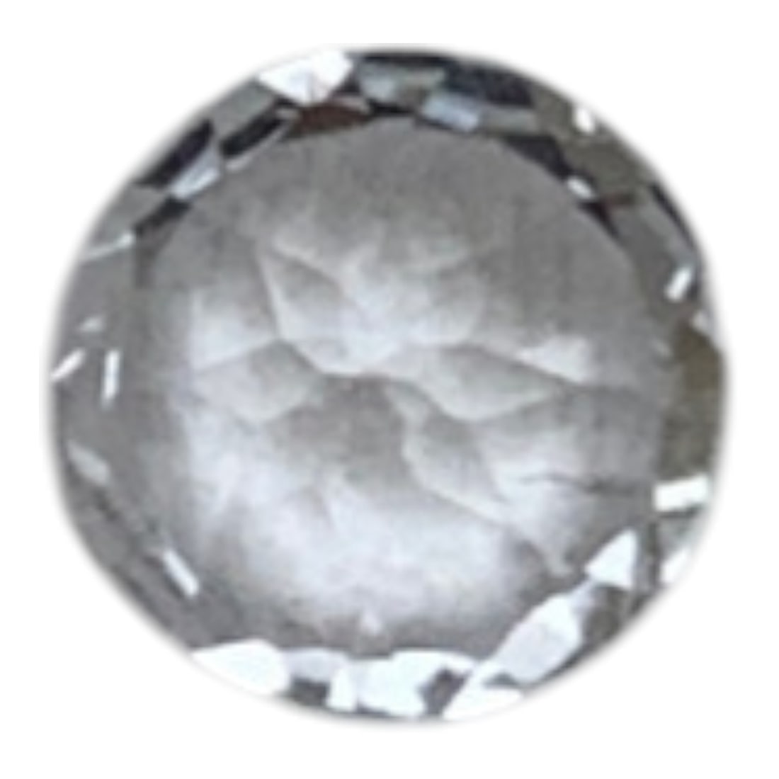 Faceted Clear Topaz Gemstone - 2
