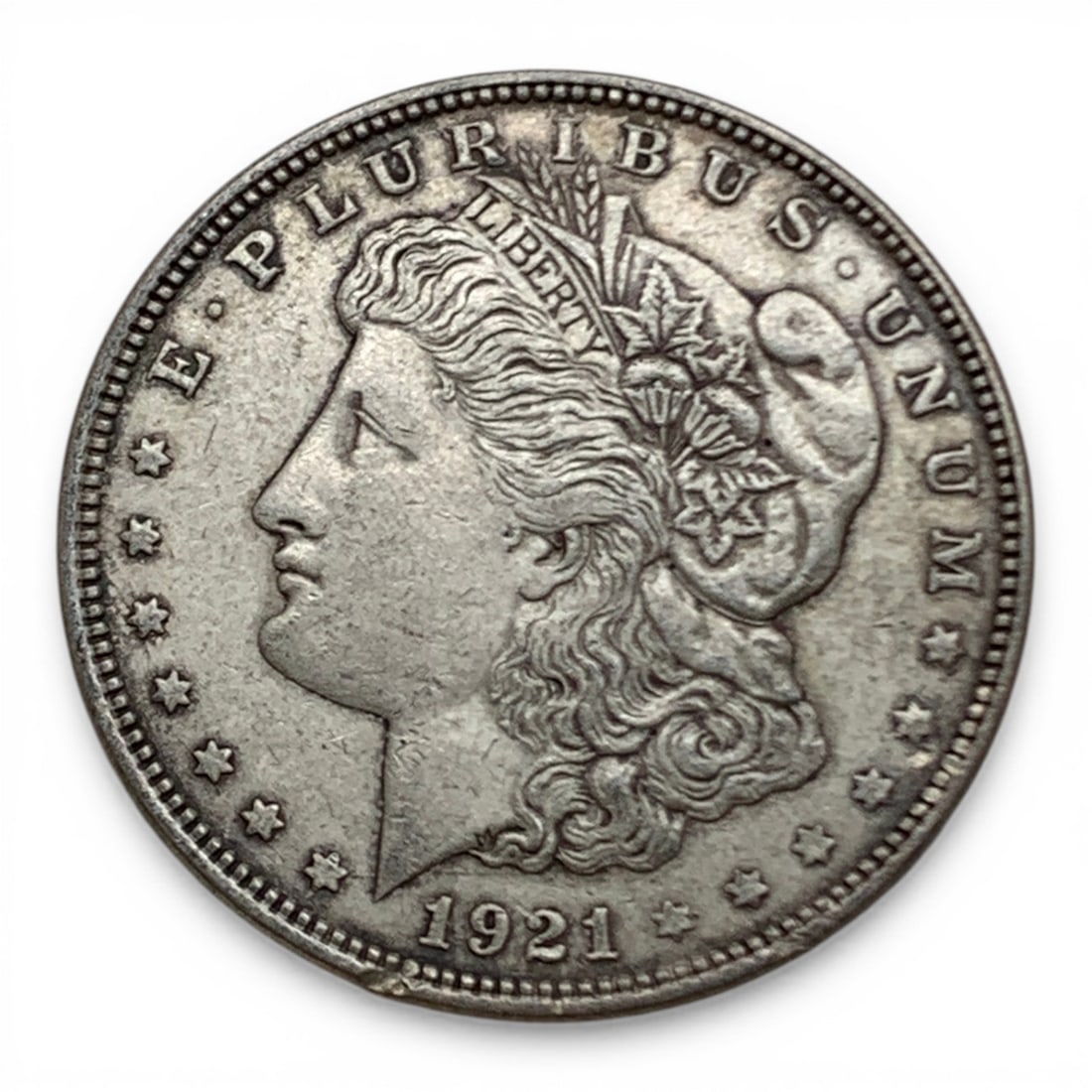1921 Morgan Silver Dollar: 90% Silver Content - United States Of America~ One Dollar