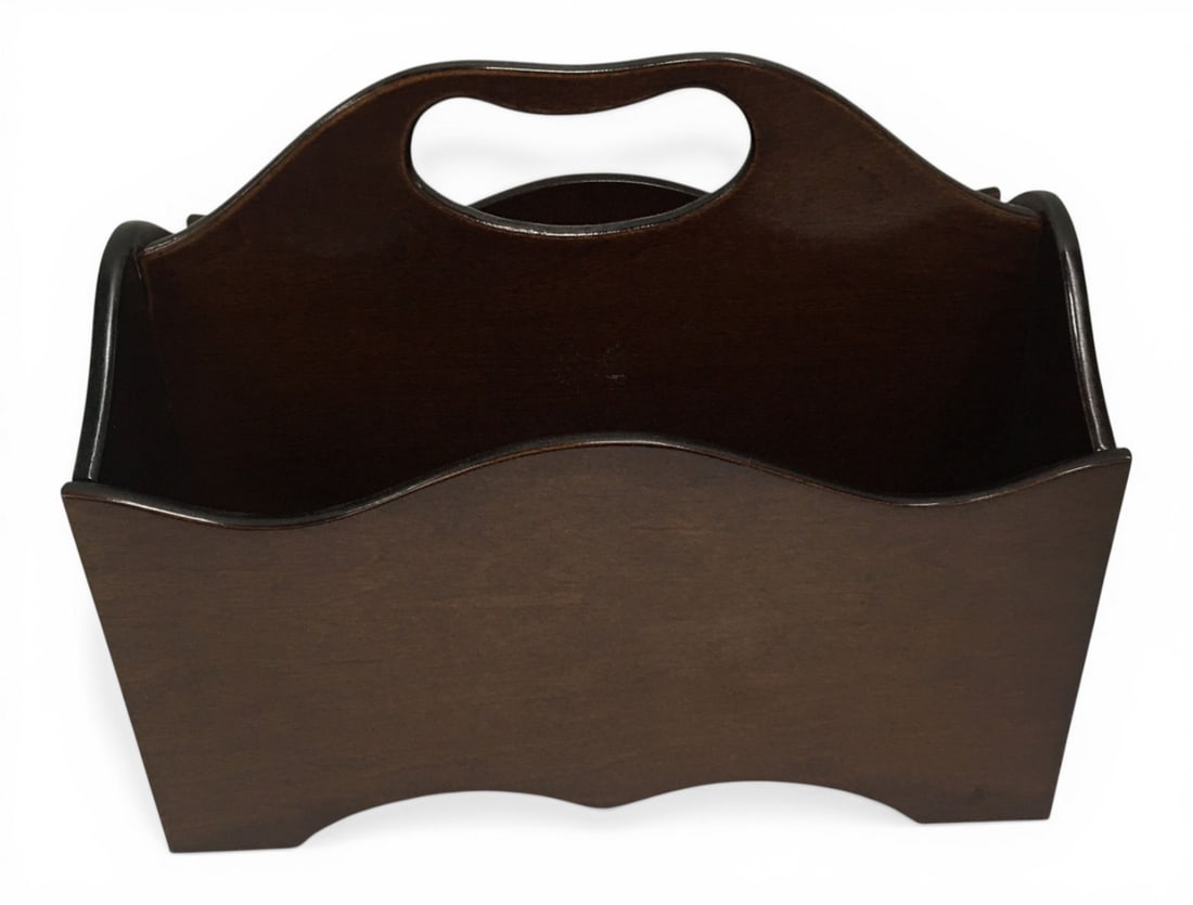 The Bombay Company Magazine Rack: 10.5" X 6".