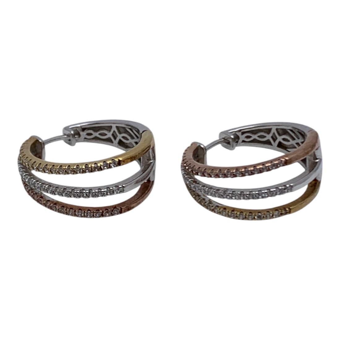 Sterling Silver & Cubic Zirconia Earrings (1 of 3)