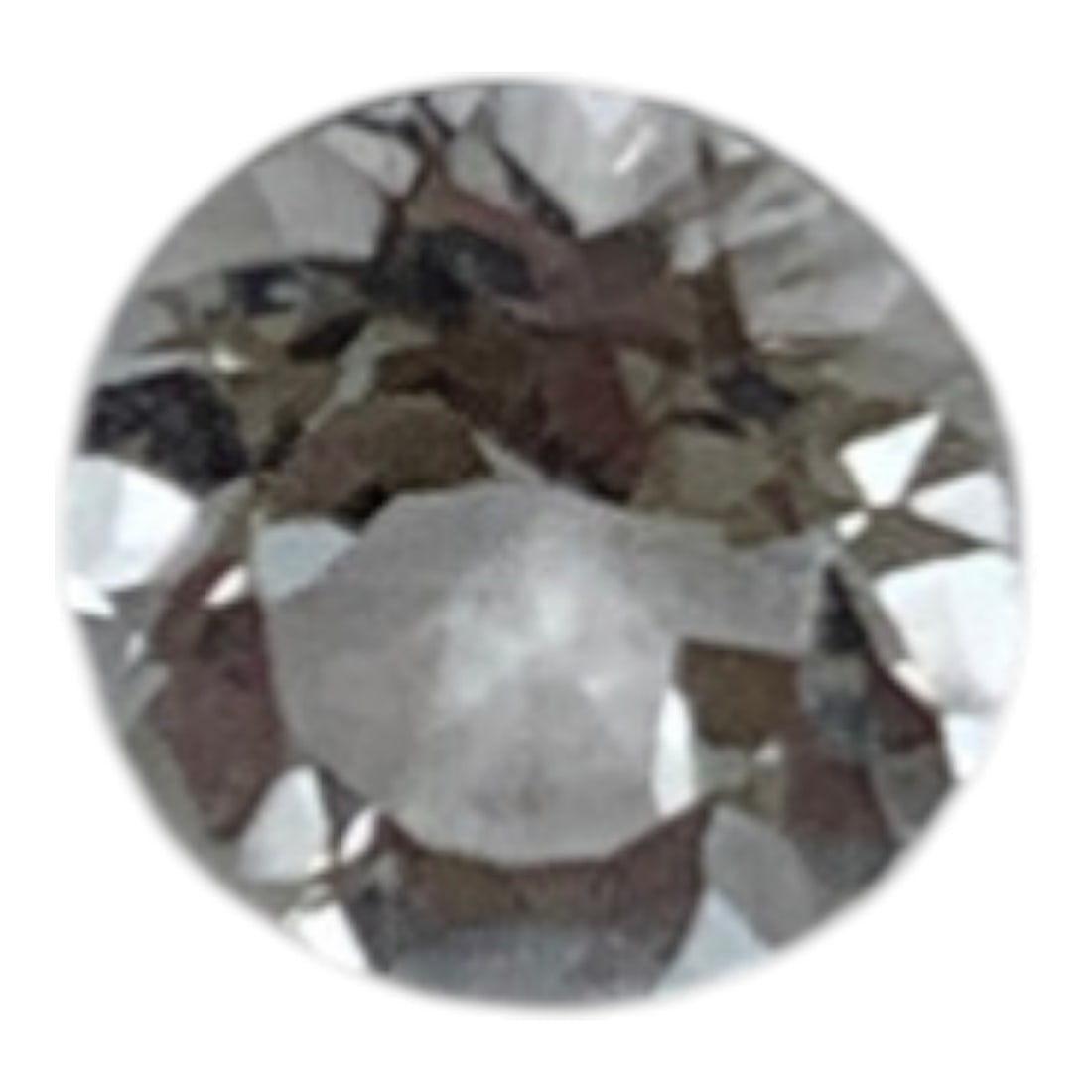 Faceted Clear Topaz Gemstone: 4.5mm DiameterGemstones Tested With Presidium Gem Tester Il - Berners Does Not Guarantee Authenticity Of Gemstones