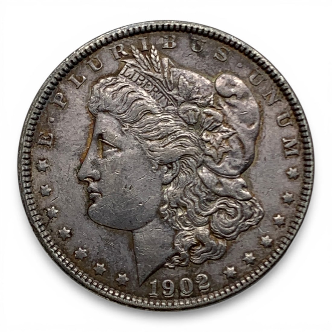 1902 Morgan Silver Dollar: 90% Silver Content - United States Of America~ One Dollar