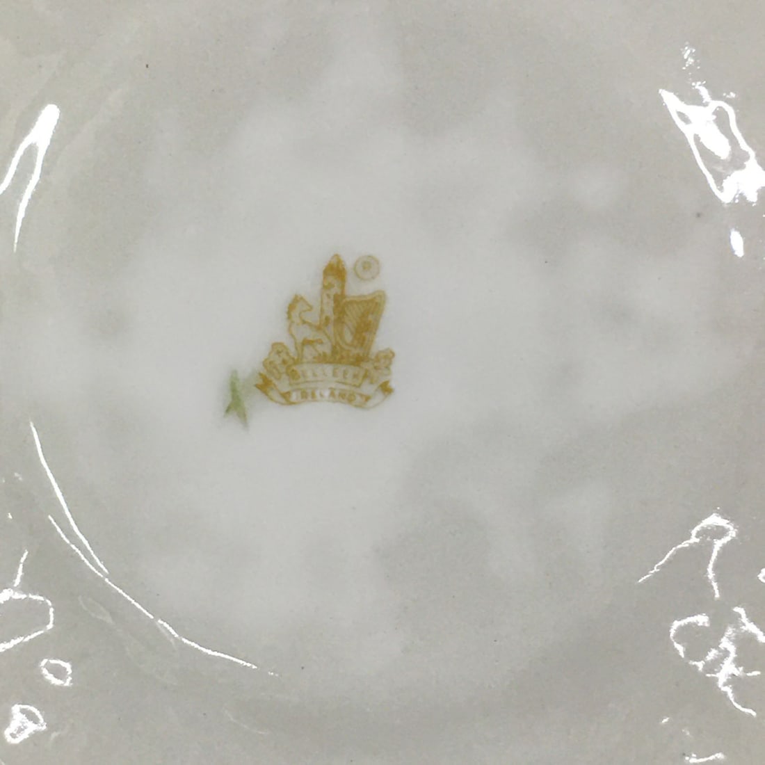 Belleek Porcelain Double Handled Tray - 6