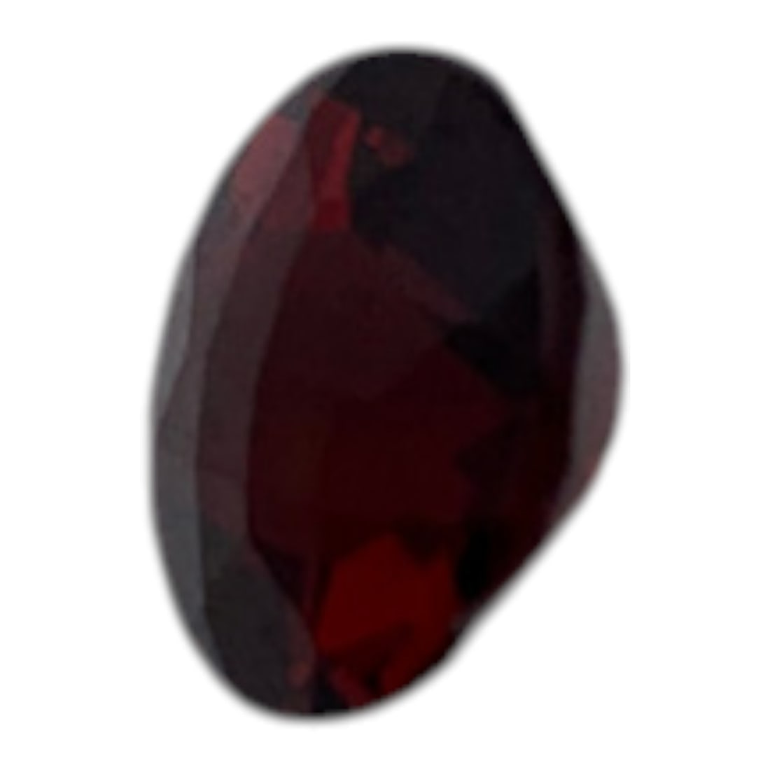 Faceted Red Garnet Gemstone - 3
