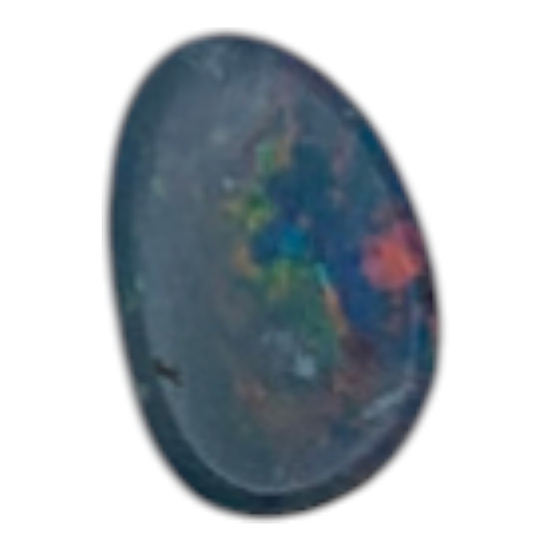 Blue Opal Gemstone: 3x6.5mmGemstones Tested With Presidium Gem Tester Il - Berners Does Not Guarantee Authenticity Of Gemstones