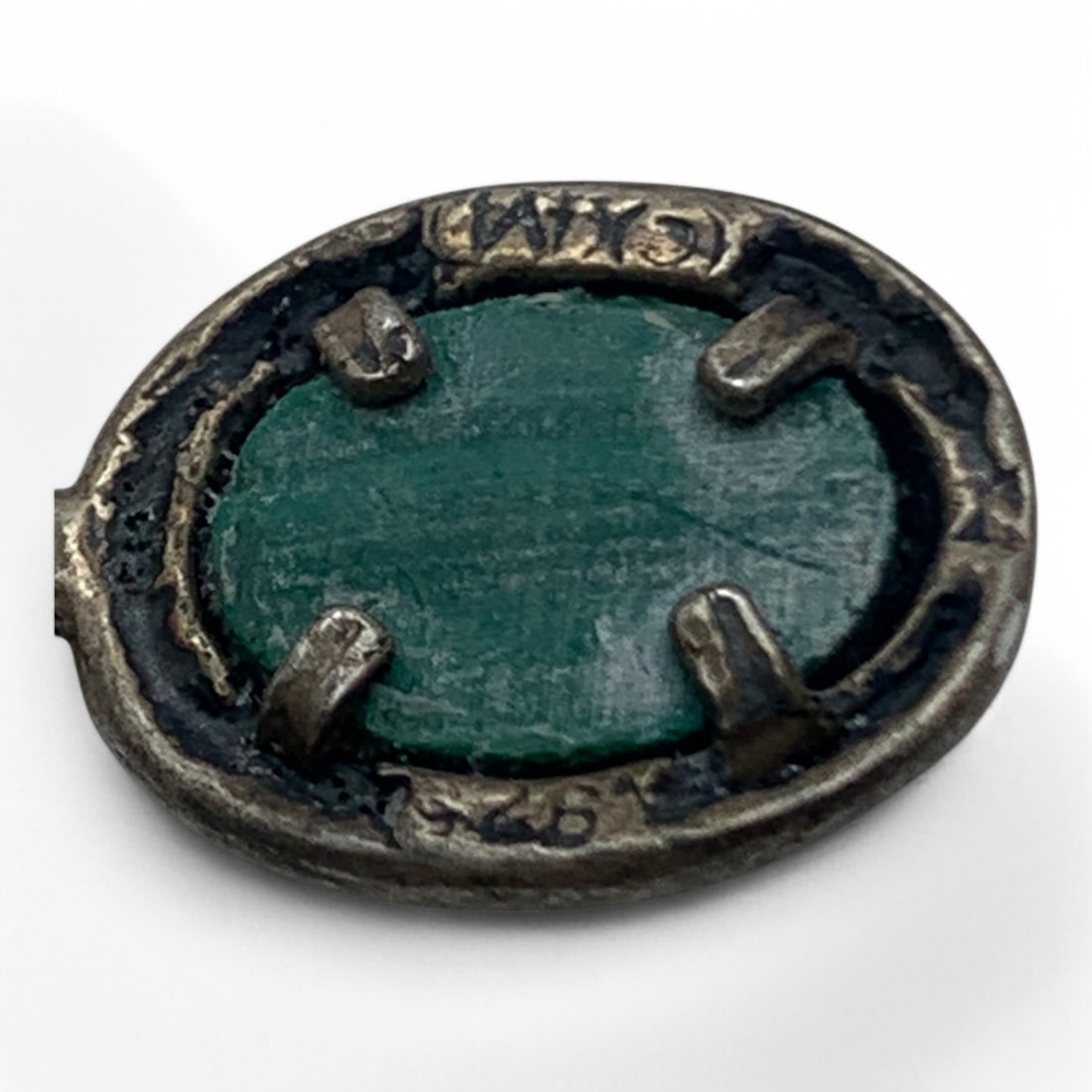 Sterling Silver & Malachite Earrings - 4