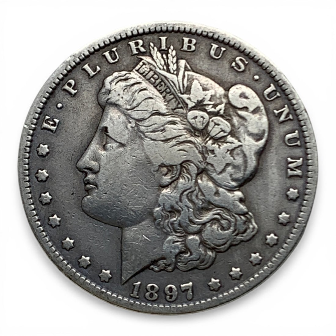 1897 O Morgan Silver Dollar: 90% Silver Content - United States Of America~ One Dollar