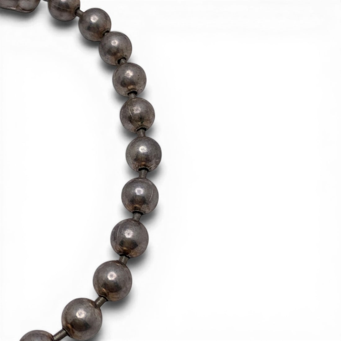 Sterling Silver Beaded Bracelet - 2