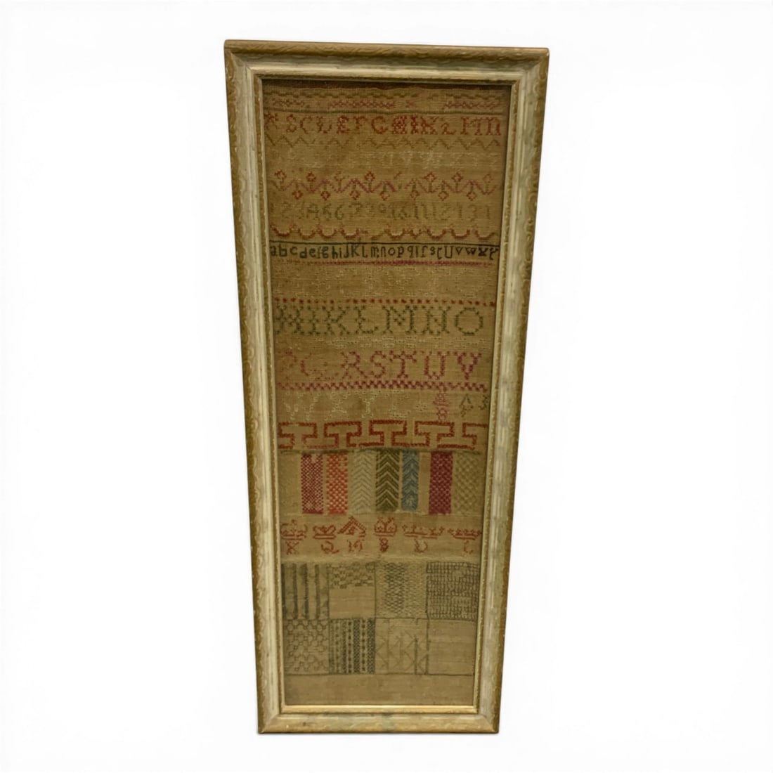 Framed Needlework Sampler (1 of 5)