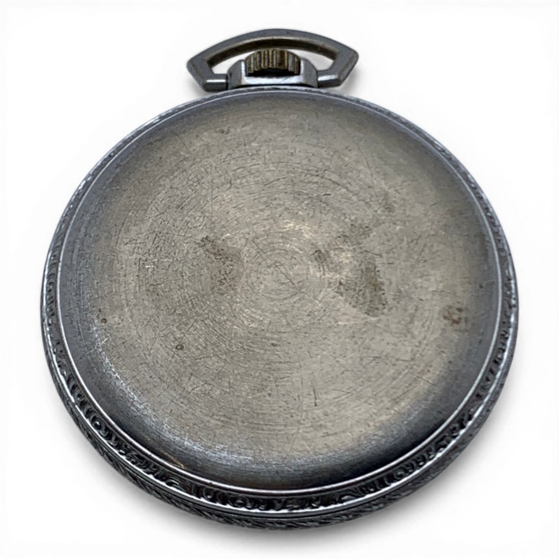 Elgin Silver Tone Pocket Watch - 2