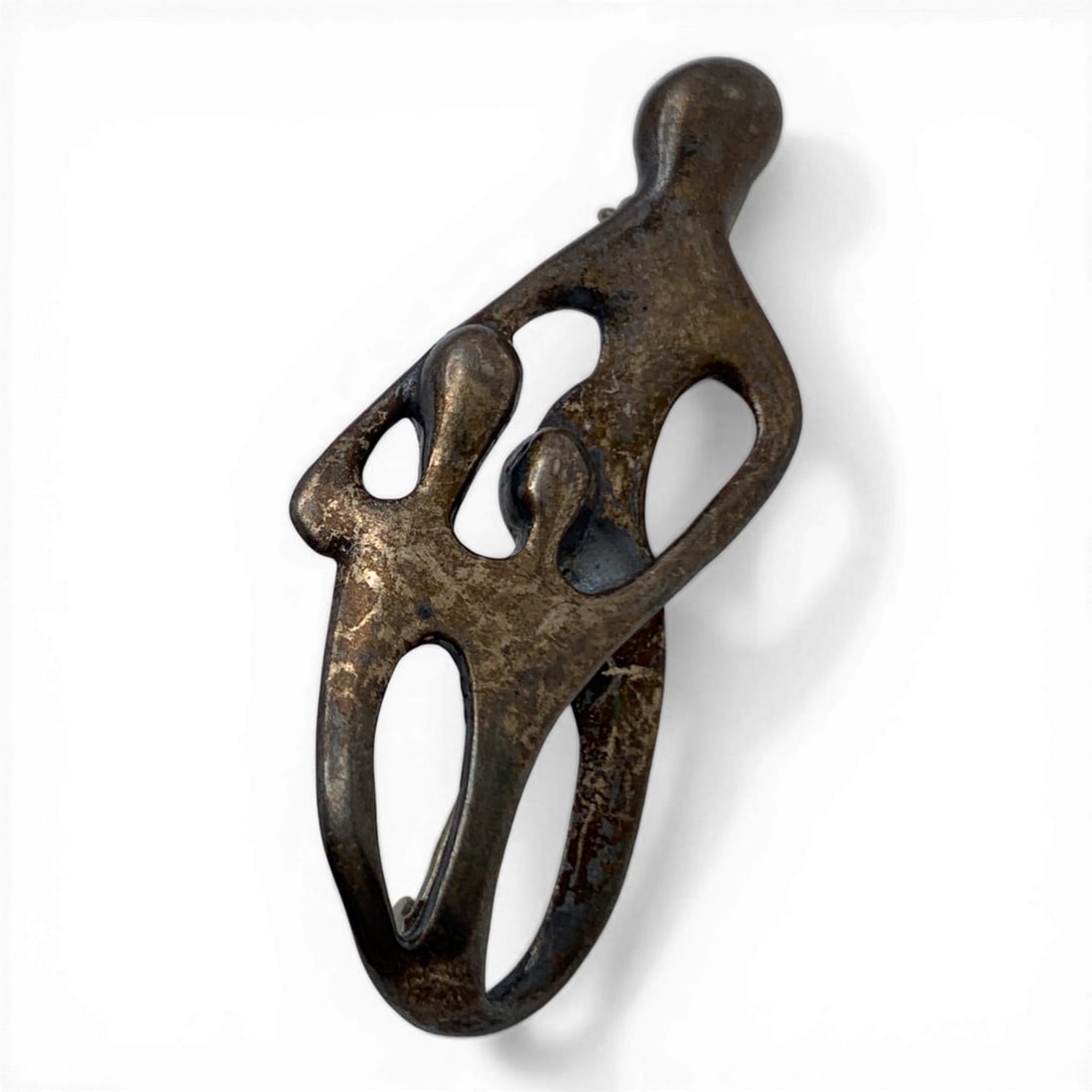 Sterling Silver Figural Pin - 3