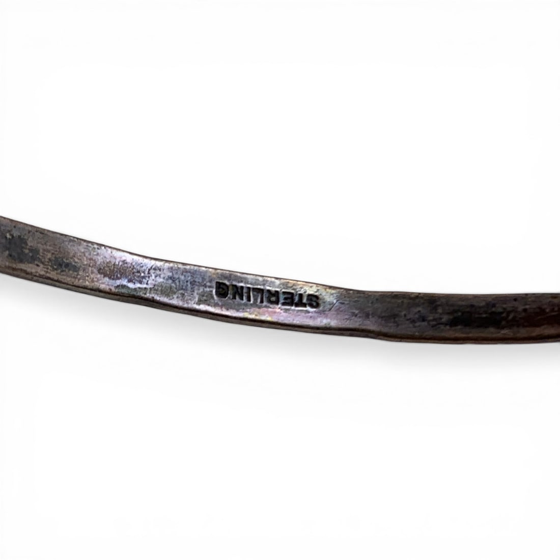 Thin Sterling Silver Bangle Bracelet - 4