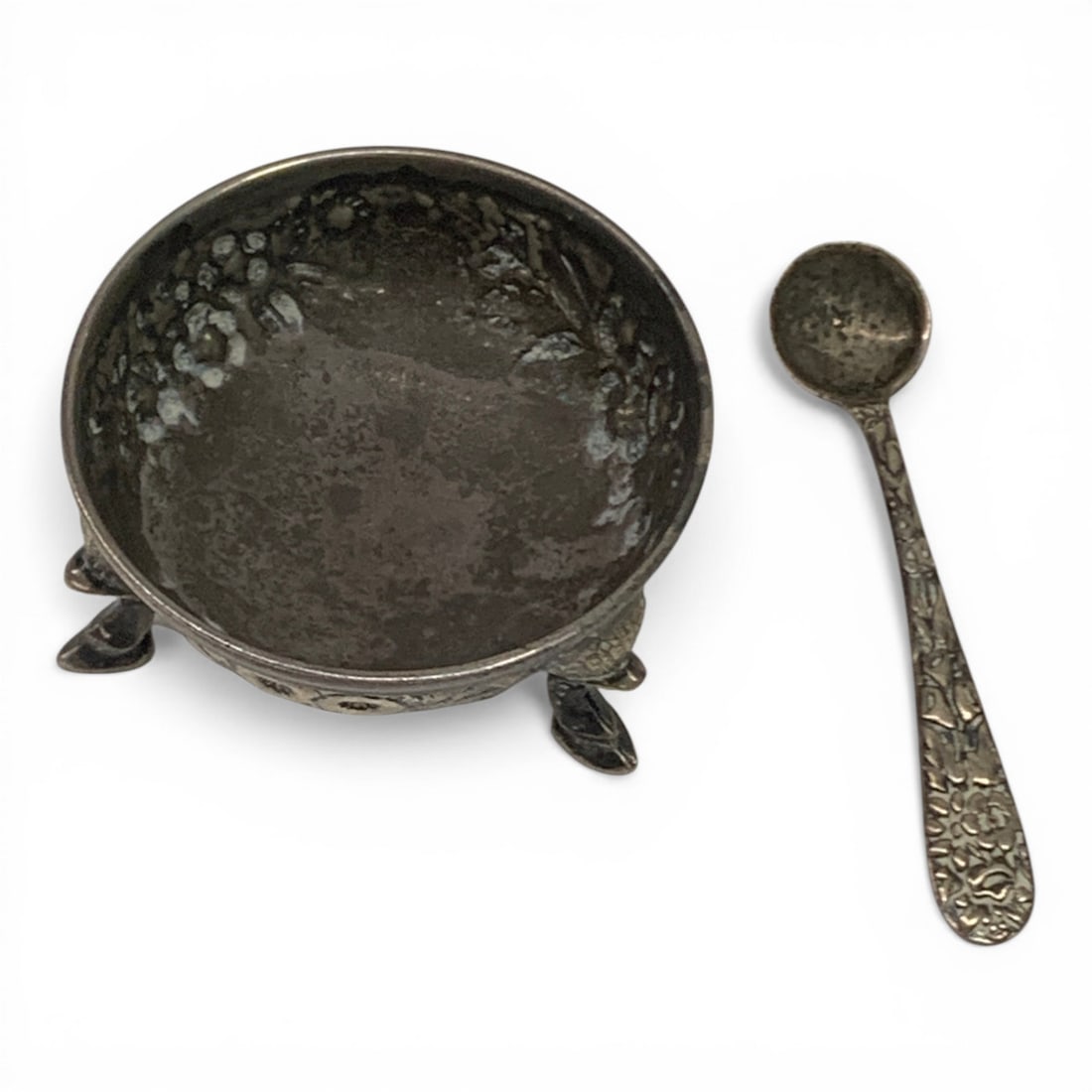 Vintage S. Kirk & Sons Sterling Silver Salt Cellar (1 of 4)