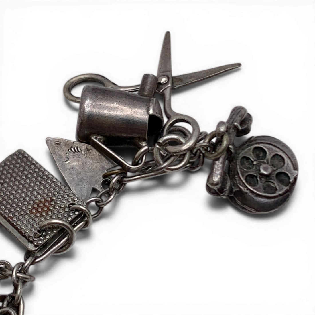 Silver Charm Bracelet - 2