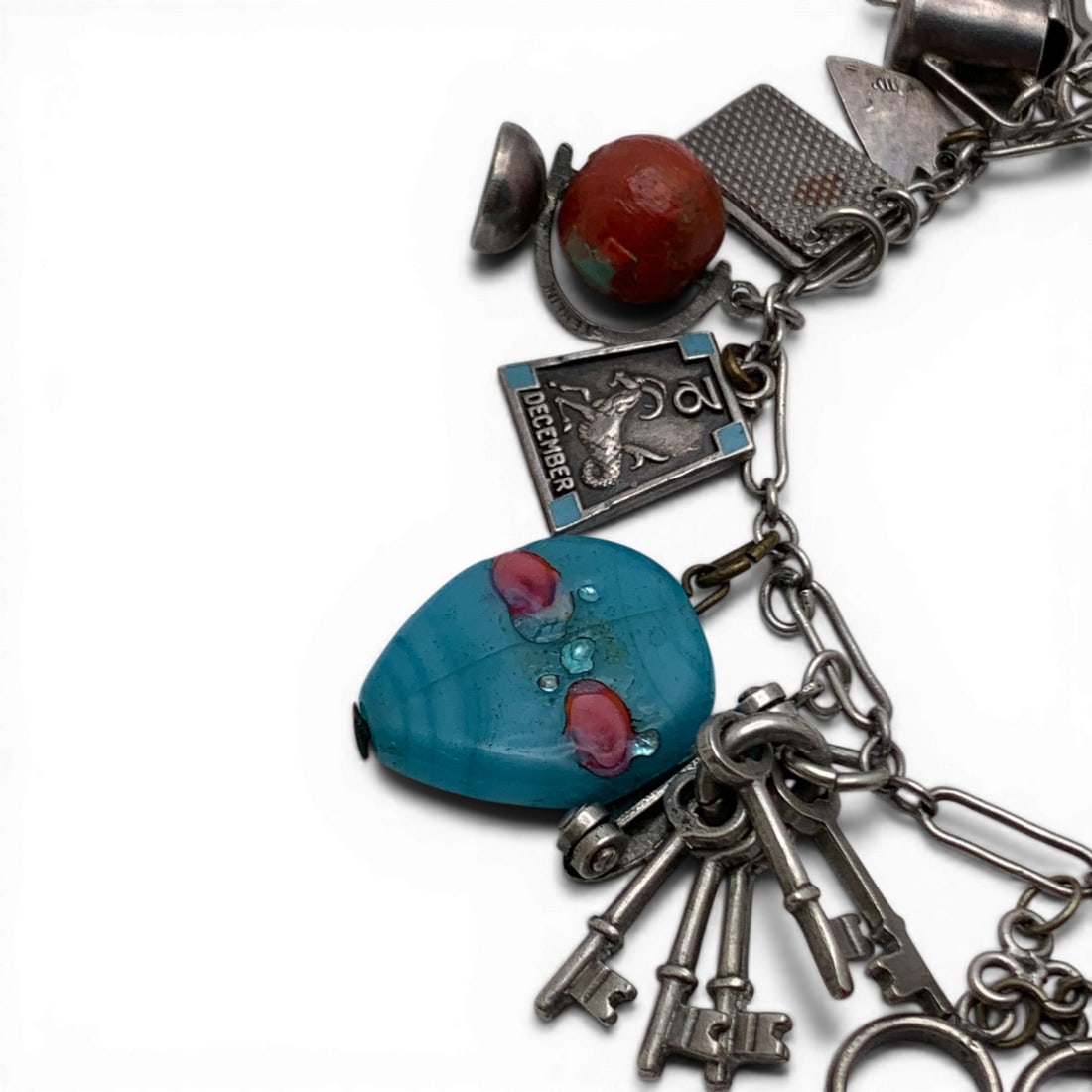 Silver Charm Bracelet - 3