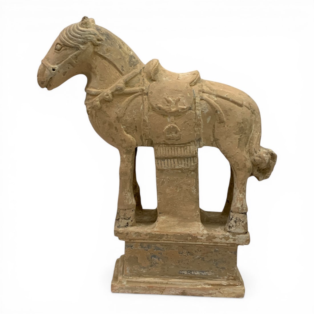 Terrecotta Decorative Horse Sculpture (1 of 8)