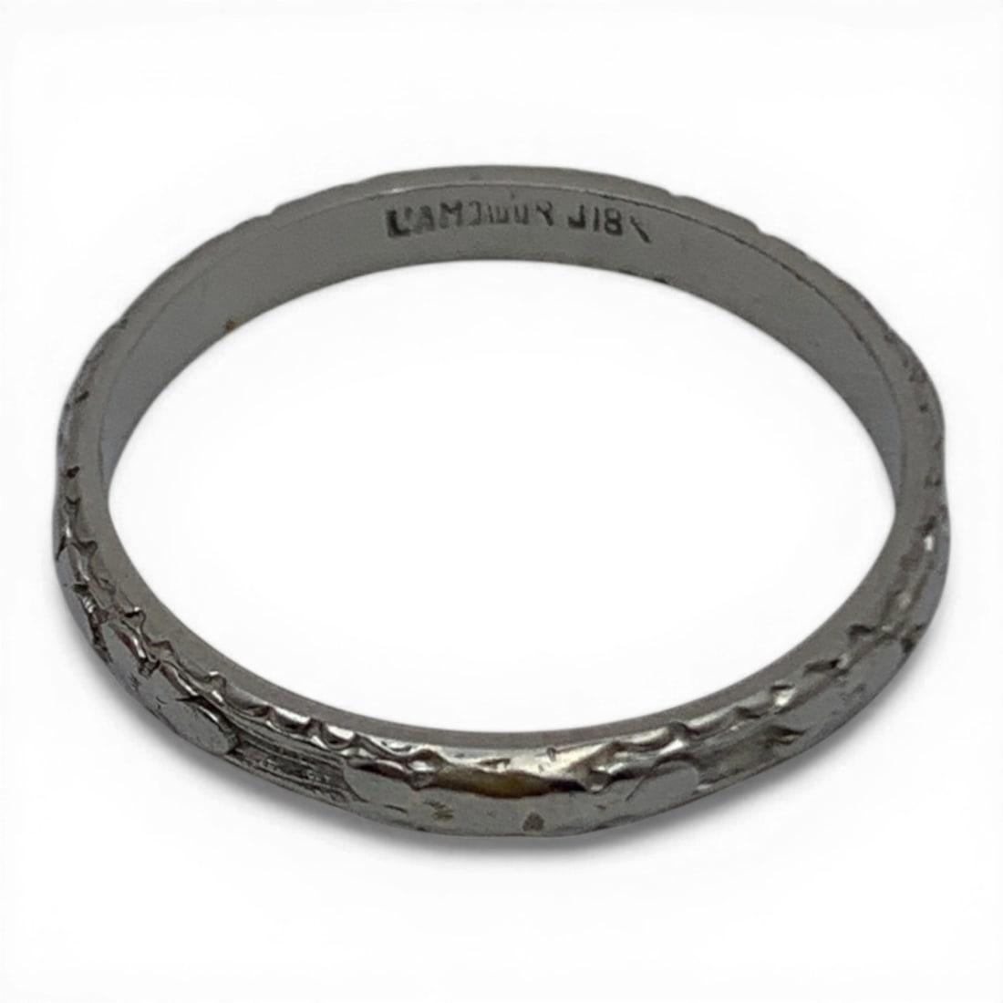 18k White Gold Ring - 3