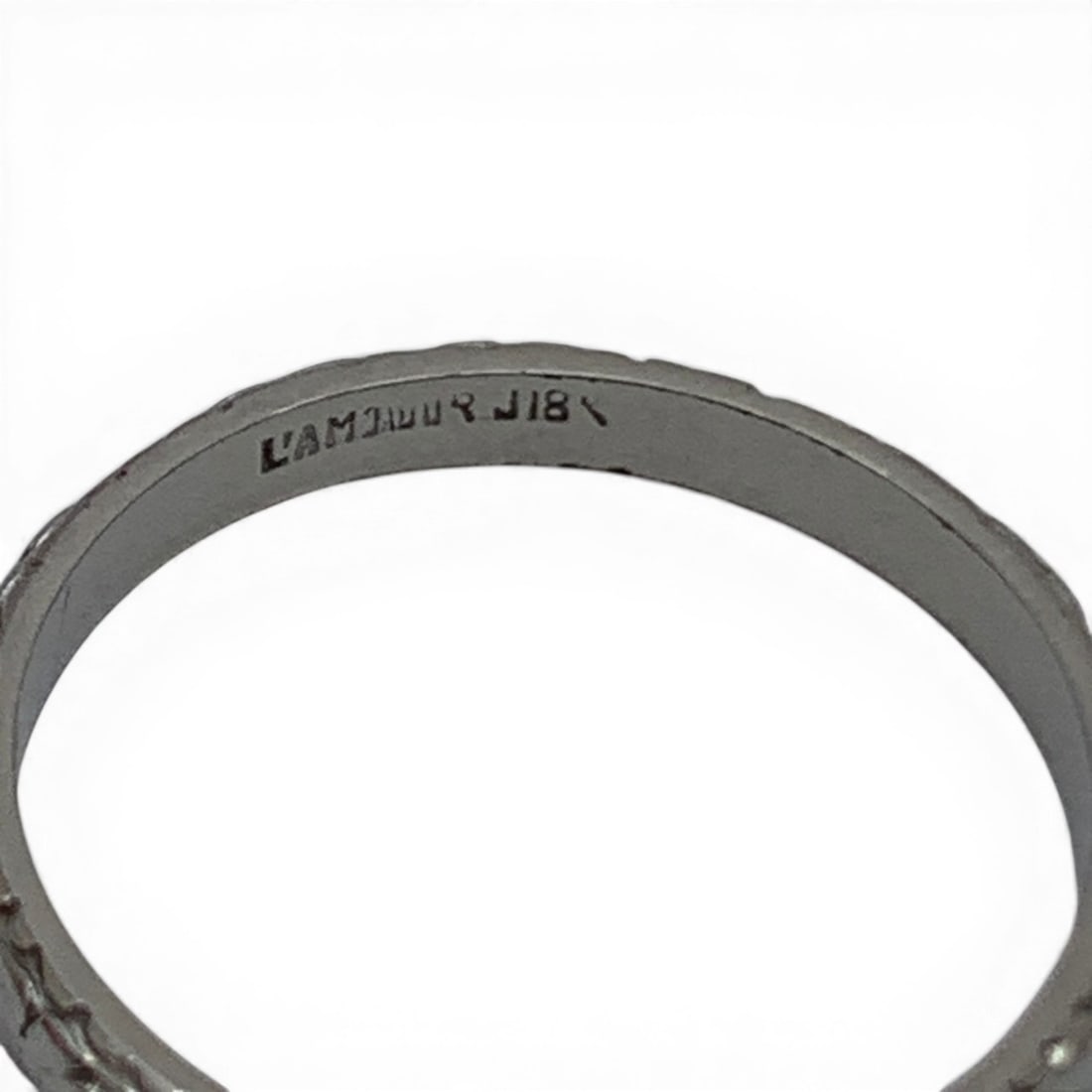 18k White Gold Ring - 4