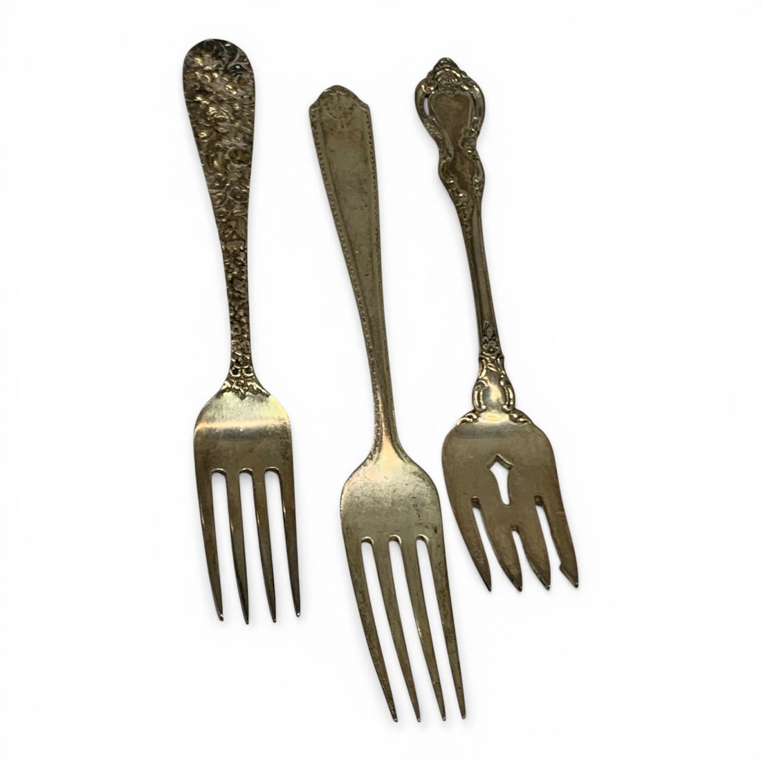 3 Sterling Silver Forks With Makers Marks (1 of 7)