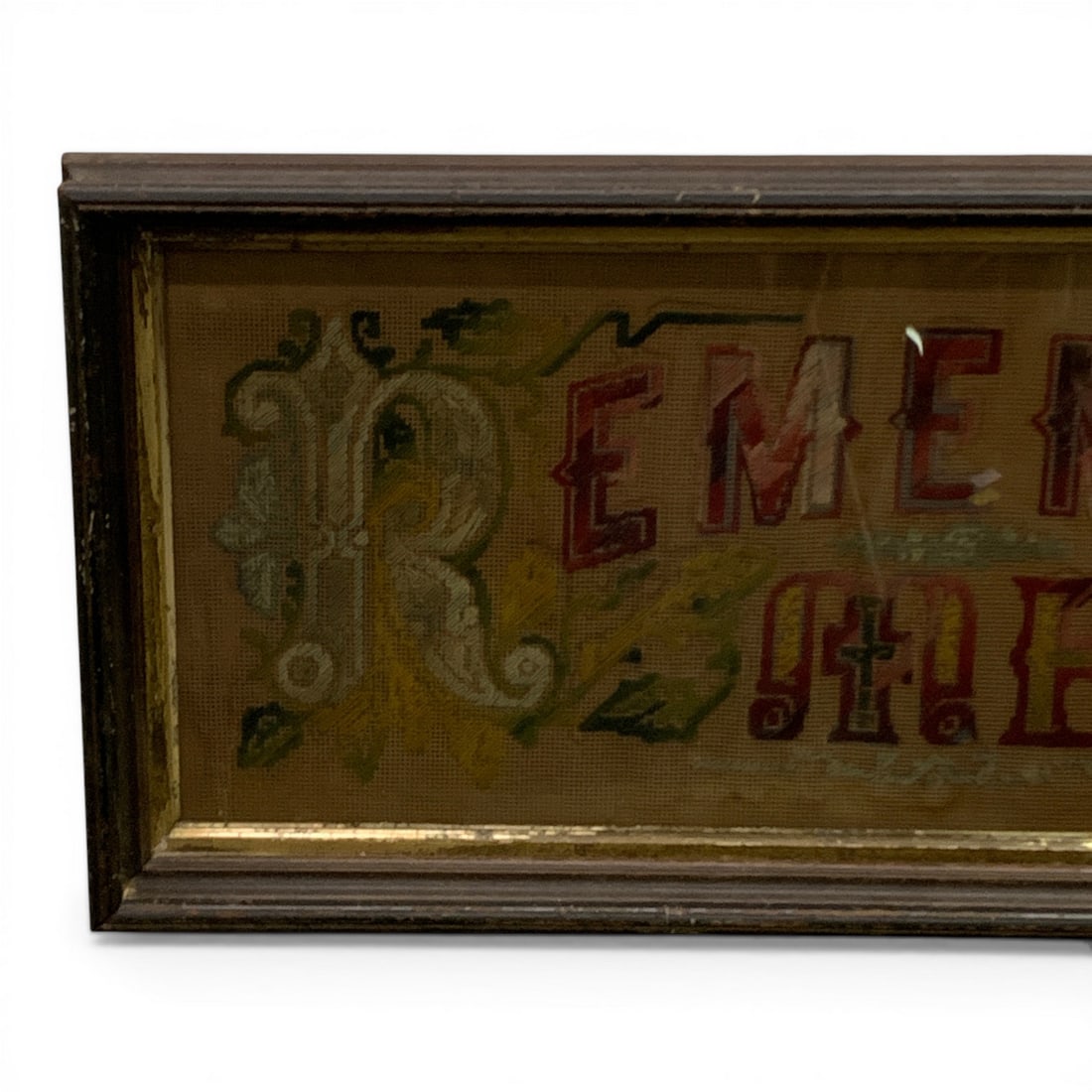 Framed Needlework: Remember Me - 2