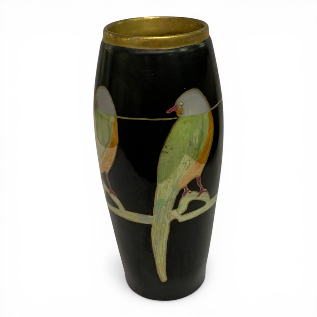 H & Co. Selb Bavaria Hand Painted Bird Vase (1 of 5)