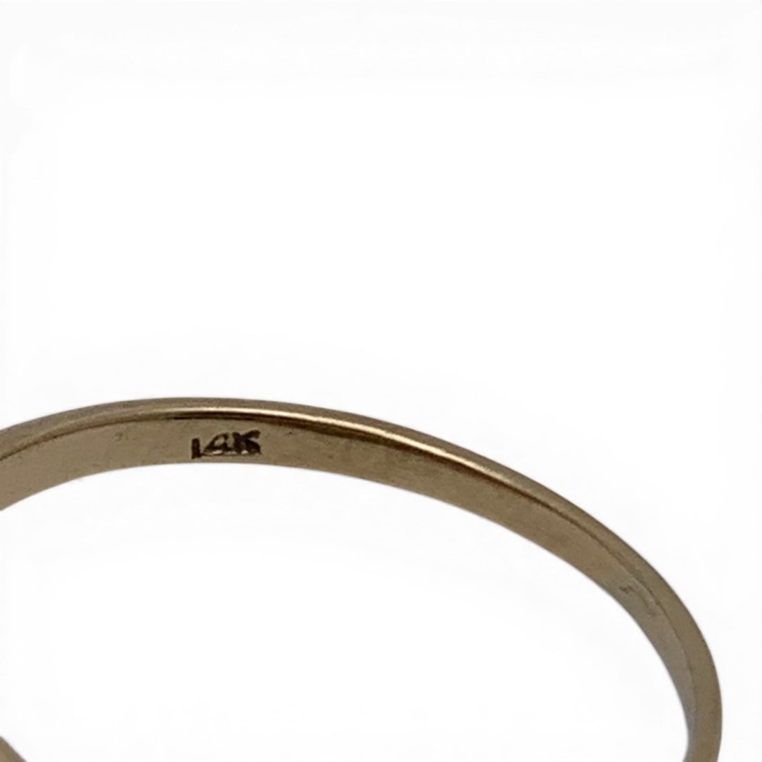 14k Yellow Gold Diamond & Ruby Ring - 6