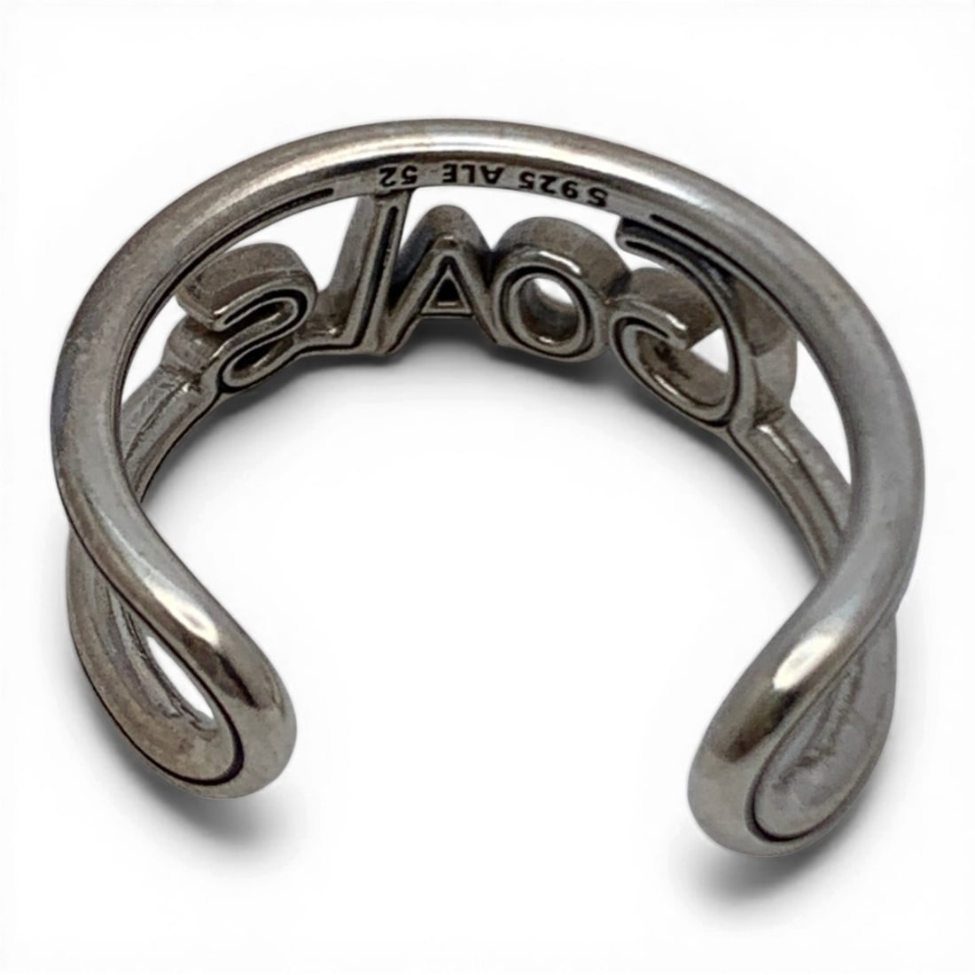 Sterling Silver Ring, Goals - 2