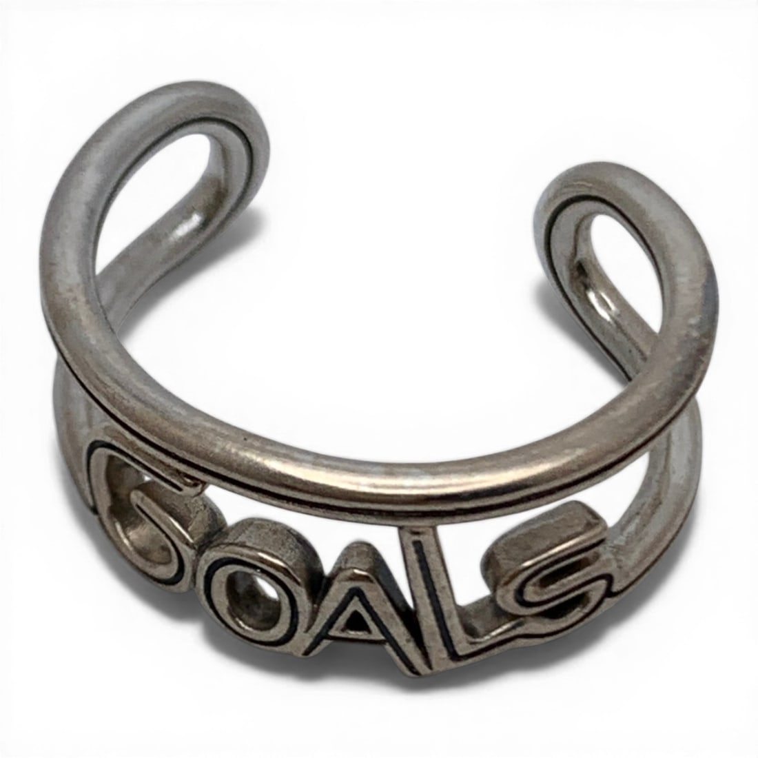 Sterling Silver Ring, Goals - 5