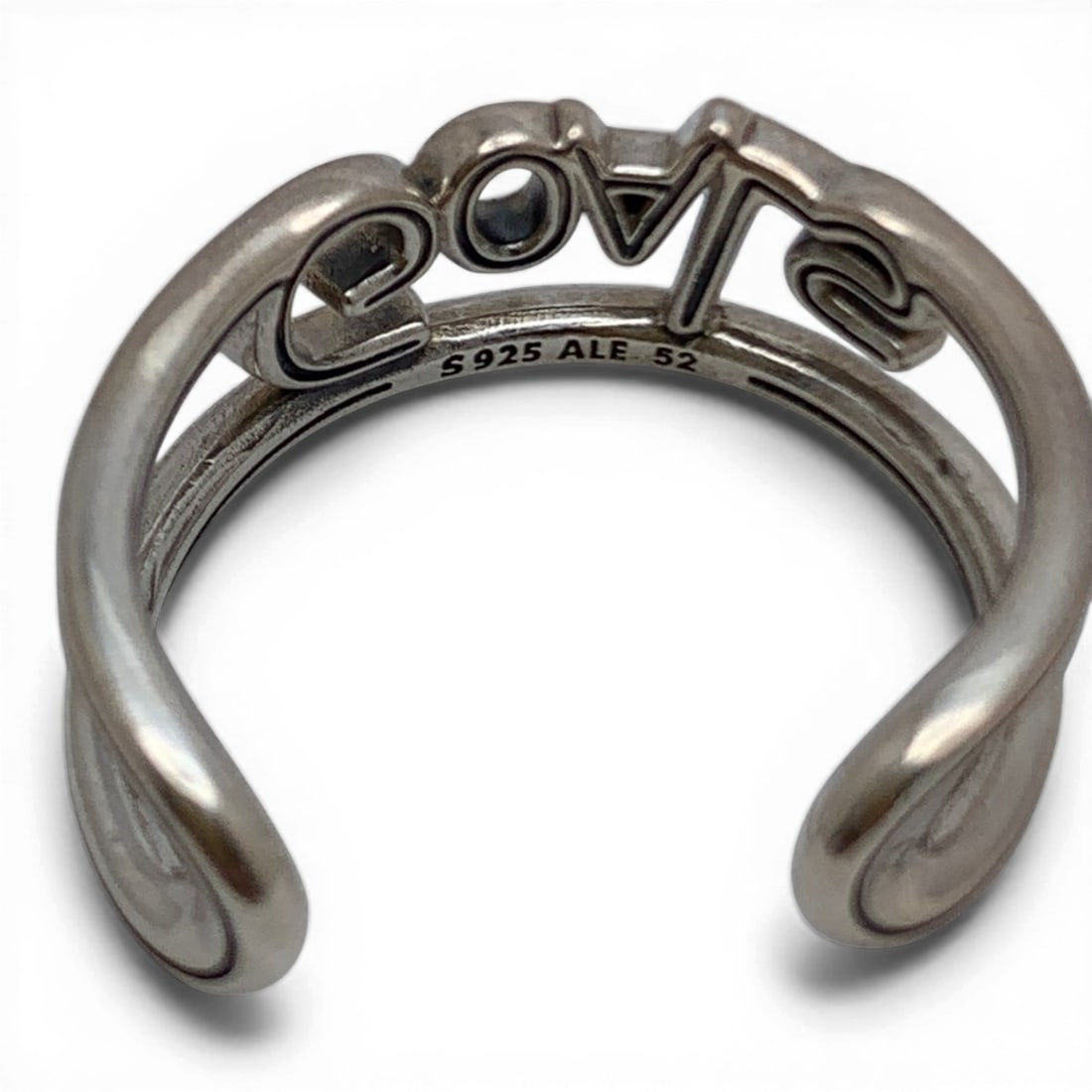 Sterling Silver Ring, Goals - 6