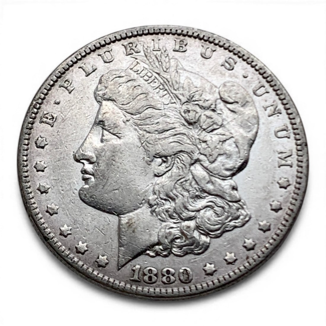 1880 Morgan Silver Dollar (1 of 2)