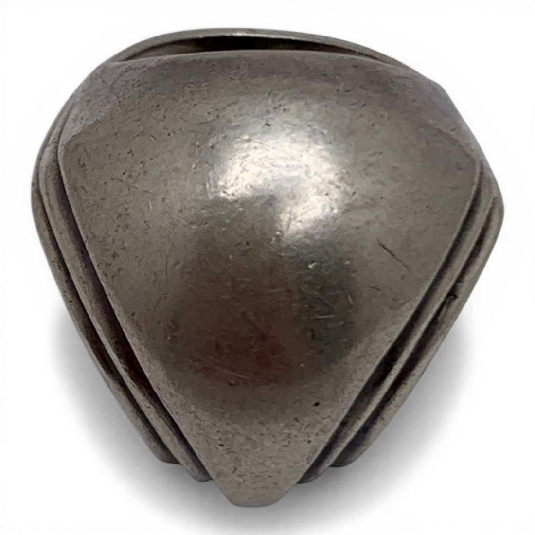 Large Sterling Silver Ring - 5