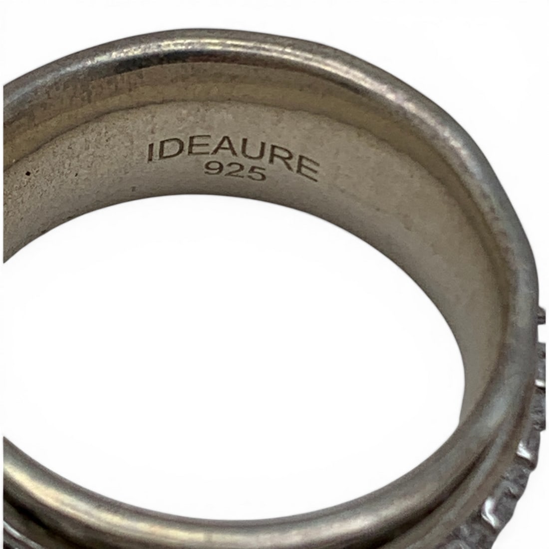 Ideaure Sterling Silver & Clear Stone Ring - 4