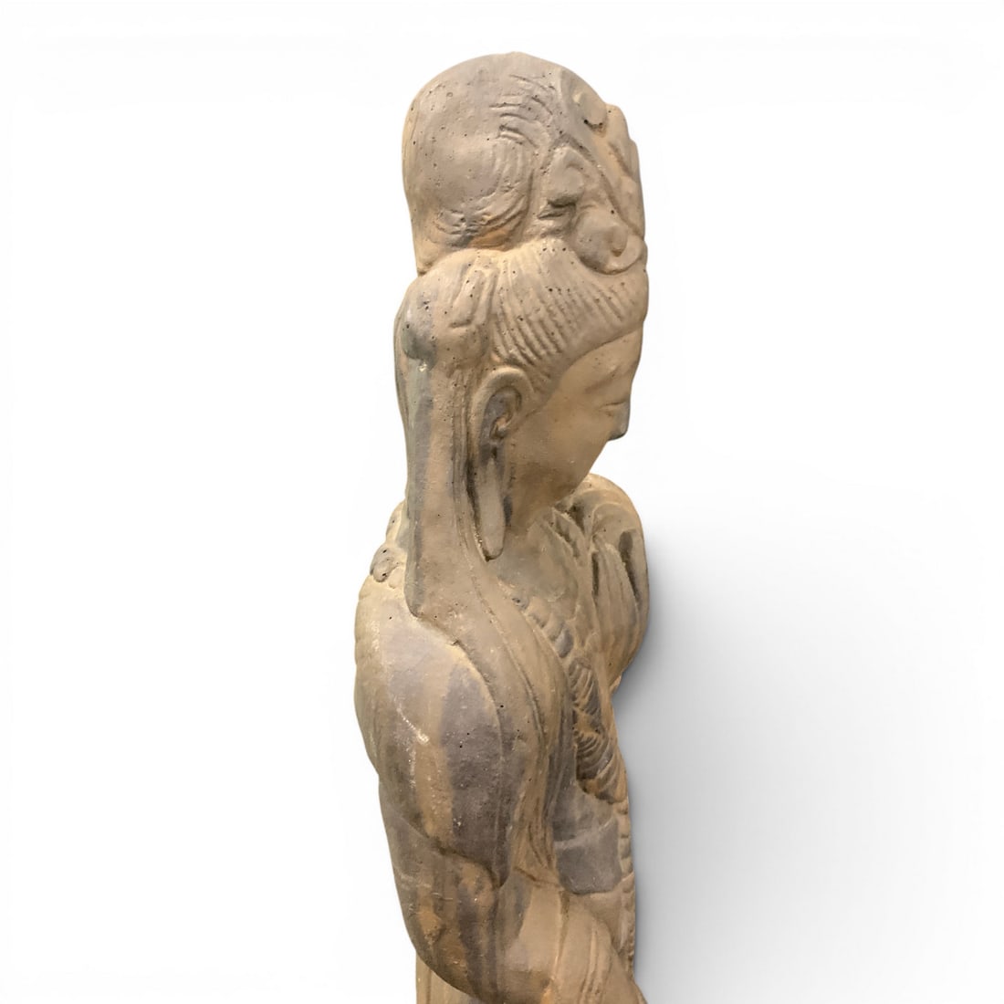 Vintage Stone Figural Statue - 14