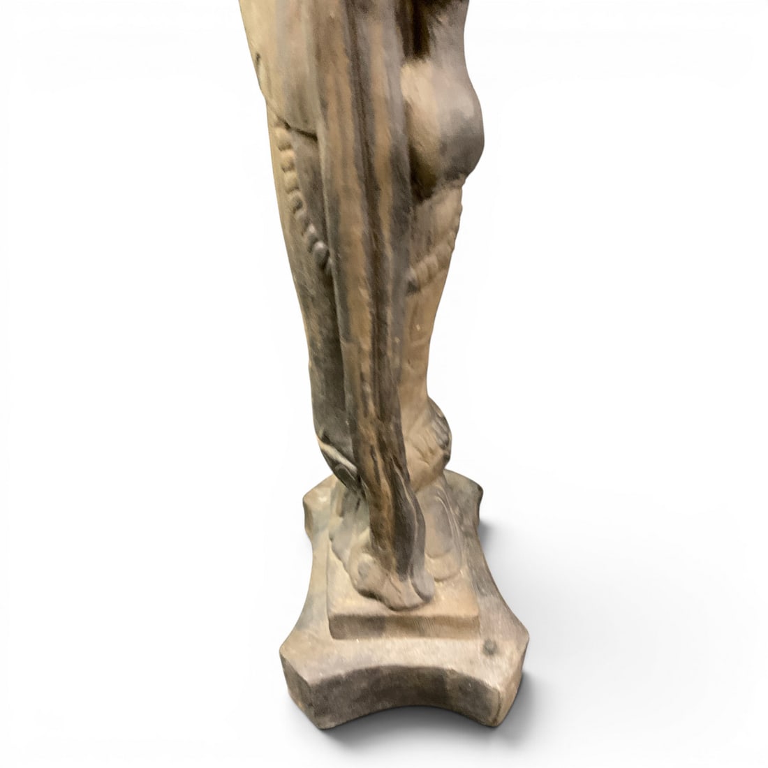 Vintage Stone Figural Statue - 16