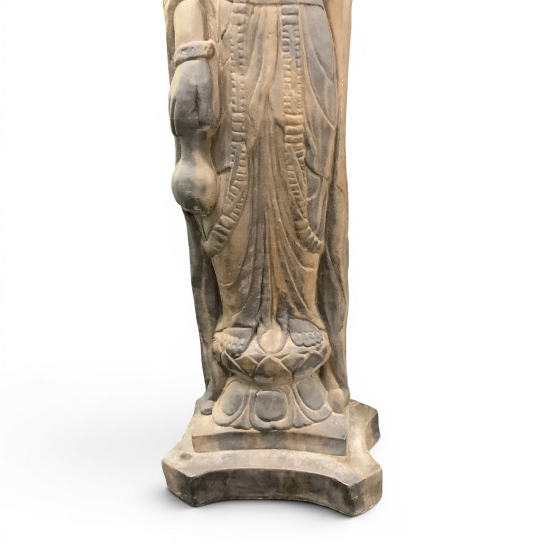 Vintage Stone Figural Statue - 4