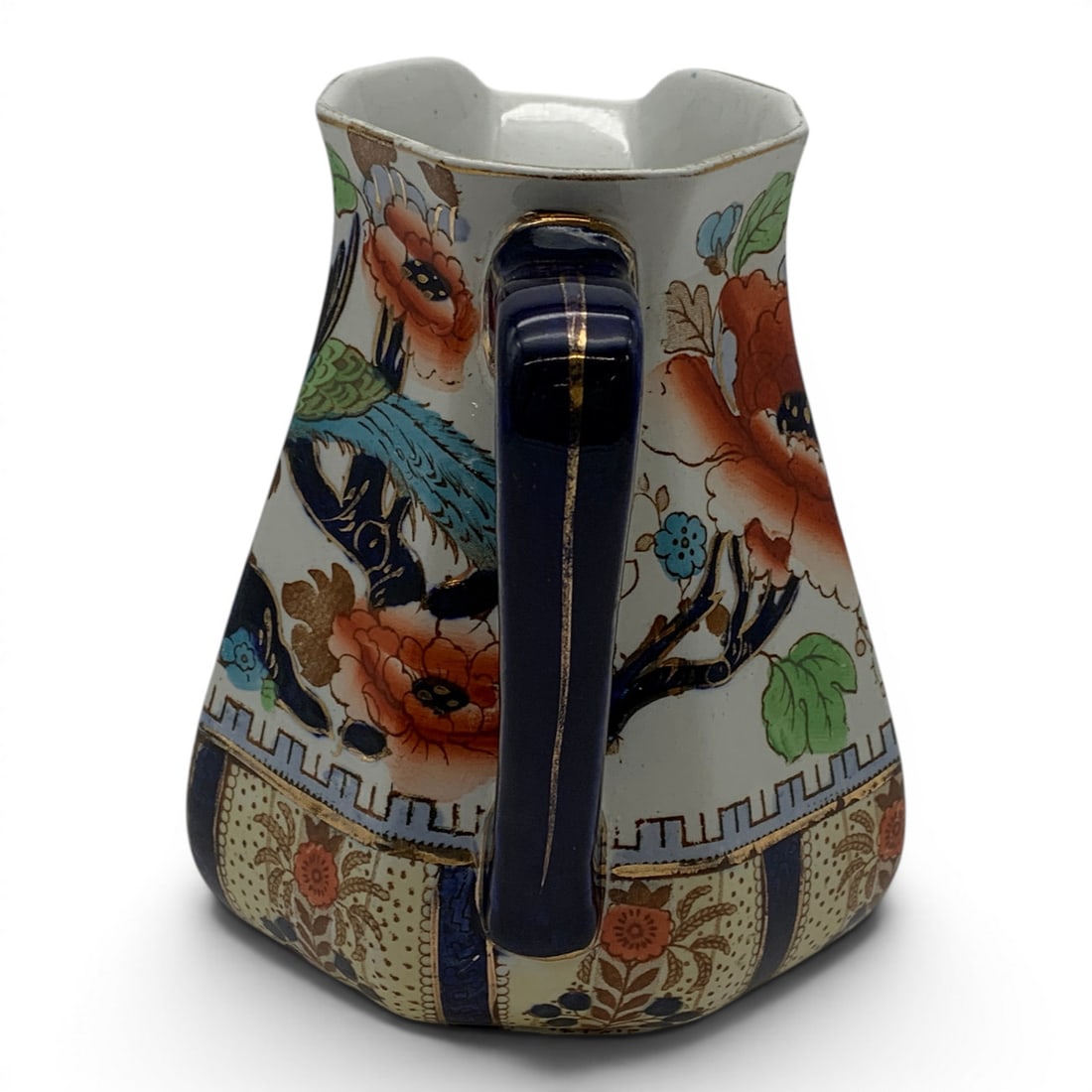 Vintage Losol Ware Ceramic Pitcher - 9