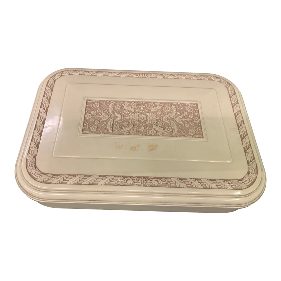Vintage Marshall White Celluloid Flatware Storage - 3
