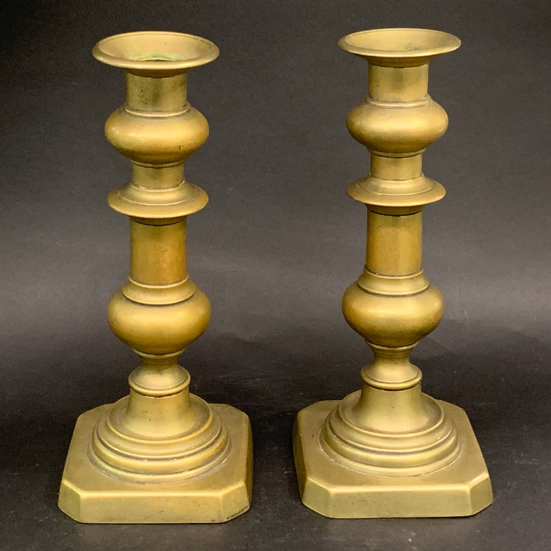 Pair Of Vintage Brass Candlesticks (1 of 8)